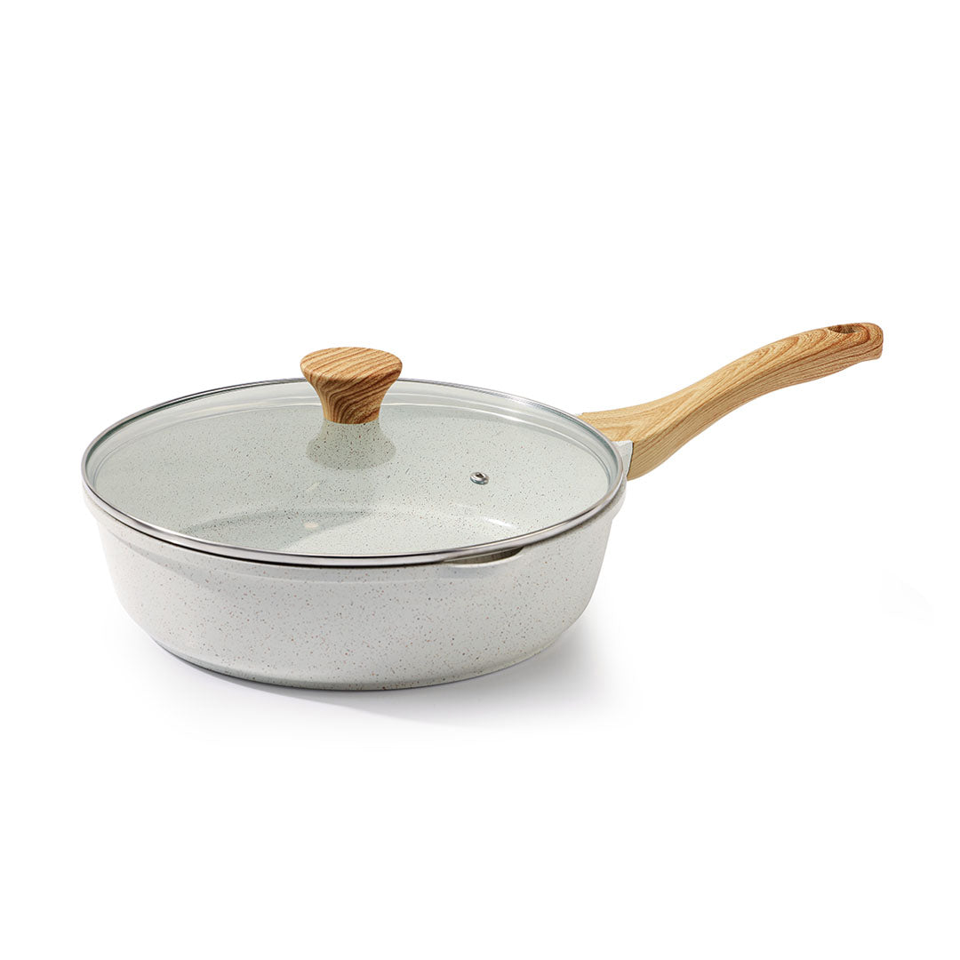 深型フライパンセラミックコーディング26cm蓋付